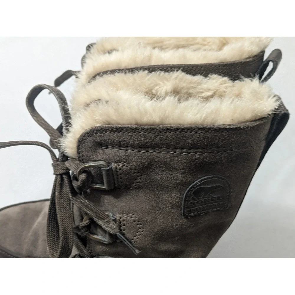 Sorel Womens Tivoli IV Tall‎ Waterproof  Insulated Boots Sz 6 Quarry Gray